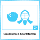 Umkleiden und Sportstätten